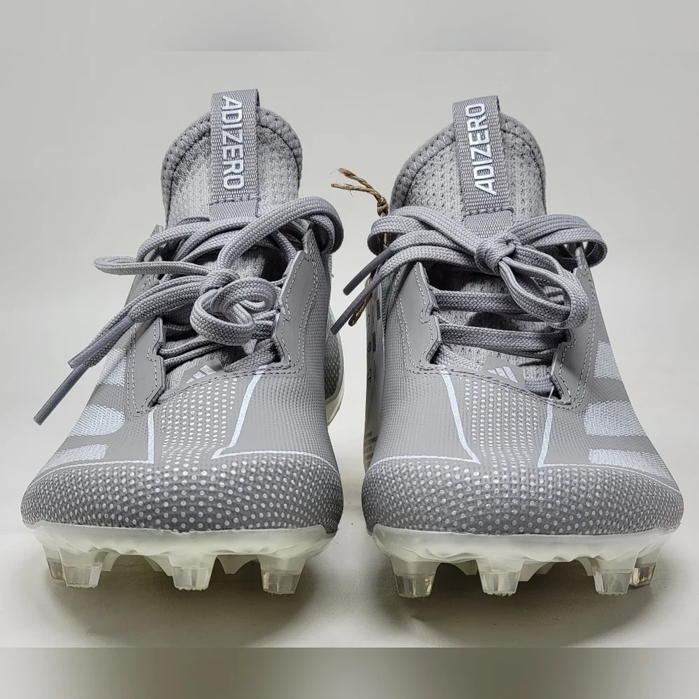 Adidas Adizero Electric.1 IF2427 Grey Silver Football Cleats Mens Size 11.5 New